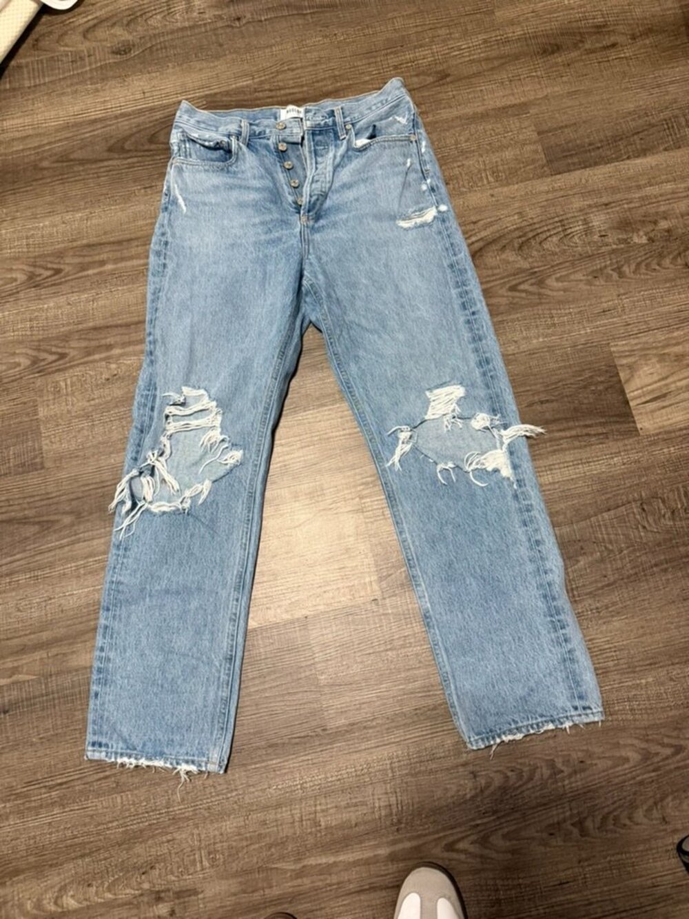AGOLDE - 90s Mid Rise Loose Fit in Fall Out